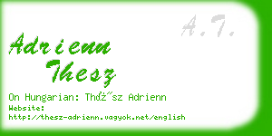 adrienn thesz business card